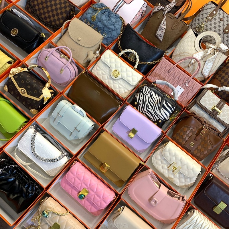 外贸女包跨境女士包包货源单肩斜挎手提托特包直播货源品牌大容量