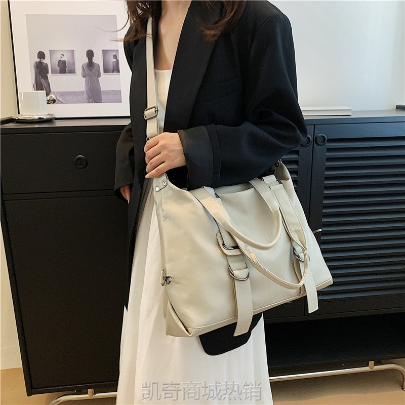 跨境欧美复古女士托特包2023新款大容量包包女单肩包斜挎包手提包