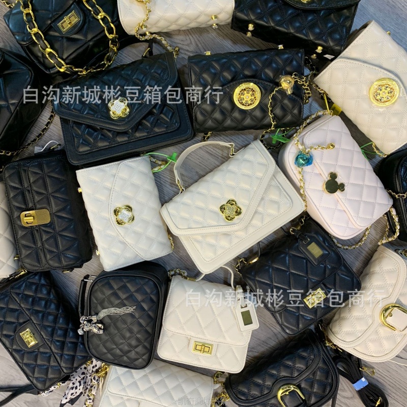 外贸尾货女包杂款跨境直播货源网红同款库存包单肩斜挎包特价批发
