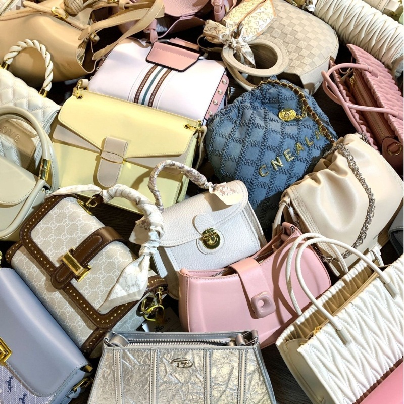 跨境女包小众品牌女士包包单肩斜挎包直播福利款杂款混批一手货源