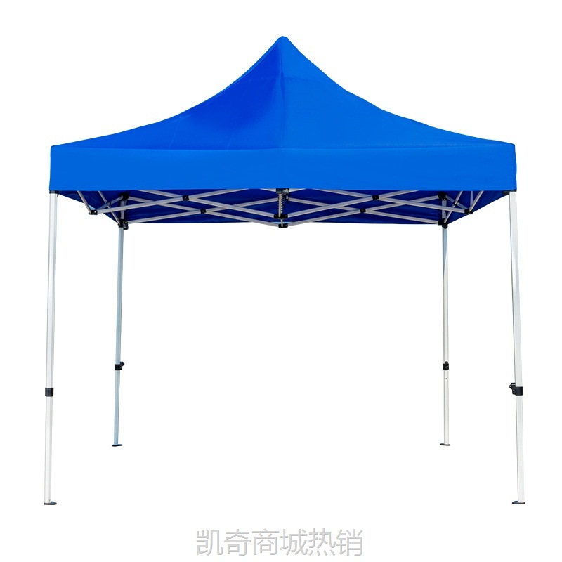加厚四角雨棚3x3米帐篷户外防雨篷折叠遮雨伸缩伞摆摊四脚遮阳棚
