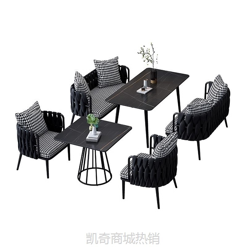 定制酒吧音乐清吧西餐咖啡厅桌椅组合烧烤火锅奶茶店KTV卡座沙发