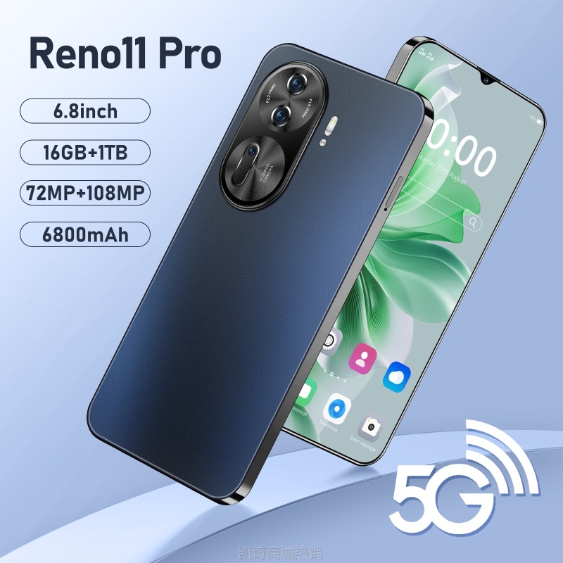 ✪首购5折✪新款Reno11 Pro 2+16GB跨境手机6.8incell屏智能外贸手机源头厂家