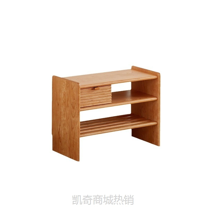北欧实木换鞋凳家用门口入户软包坐垫鞋柜一体凳子可坐穿鞋凳