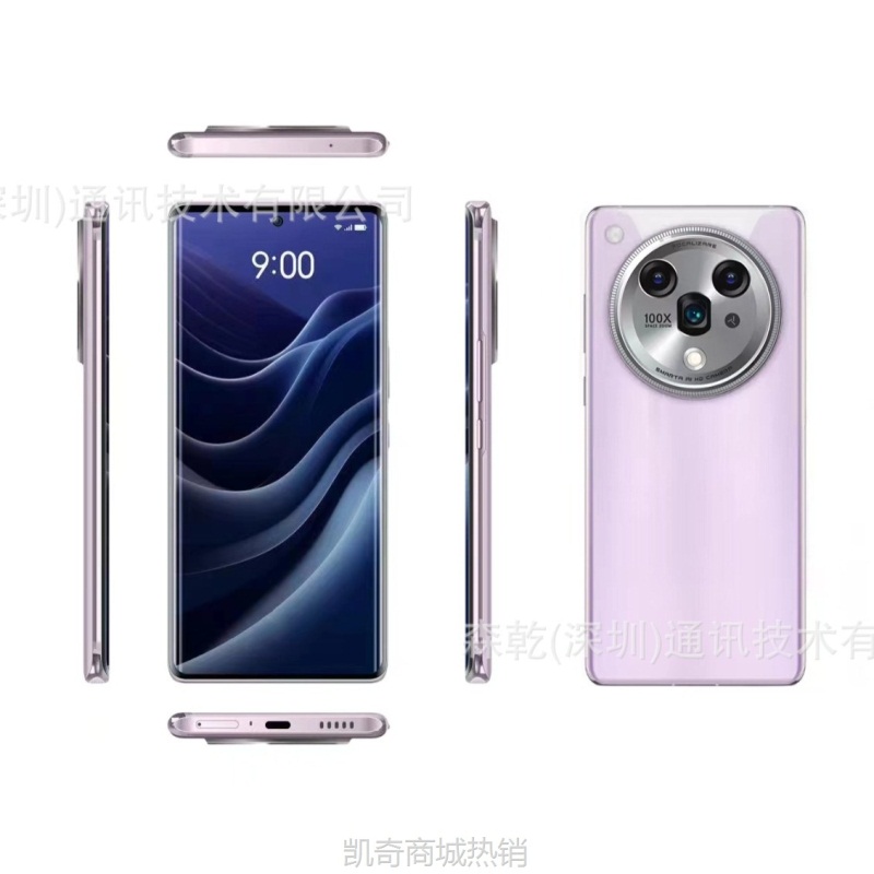 ✪首购5折✪新款超薄M60pro曲面屏手机512G全网通5G低价智能游戏手机批发定制