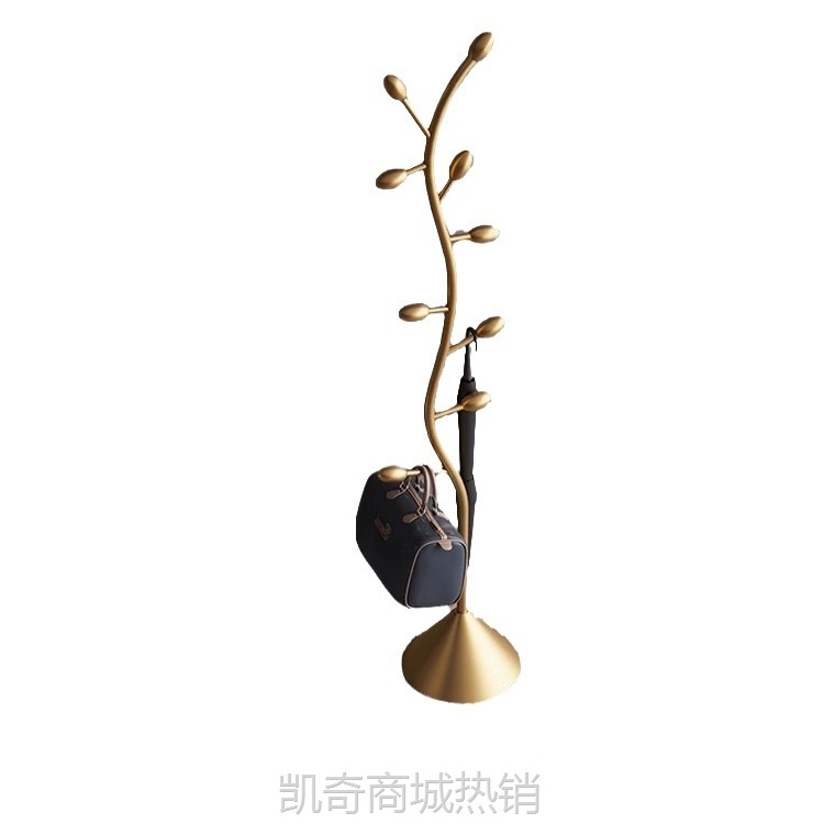 挂衣架落地卧室空间利用神器意式轻奢家用高级衣架玄关简易衣帽架