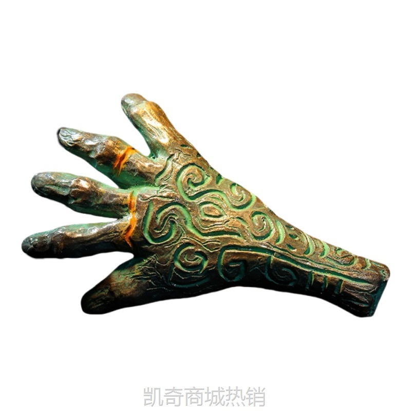 殷墟博物馆冰箱贴故宫文创国家旅游纪念品玄鸟甲骨文考古盲盒玩偶