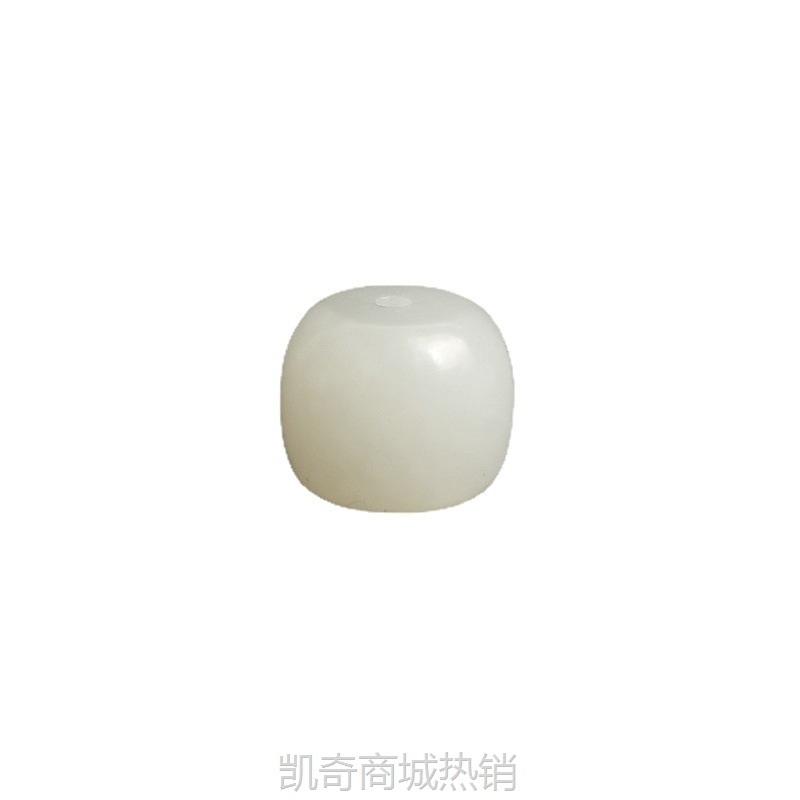 厂家批发天然新疆和田玉散珠配饰白玉和田玉珠子圆珠老型珠米珠