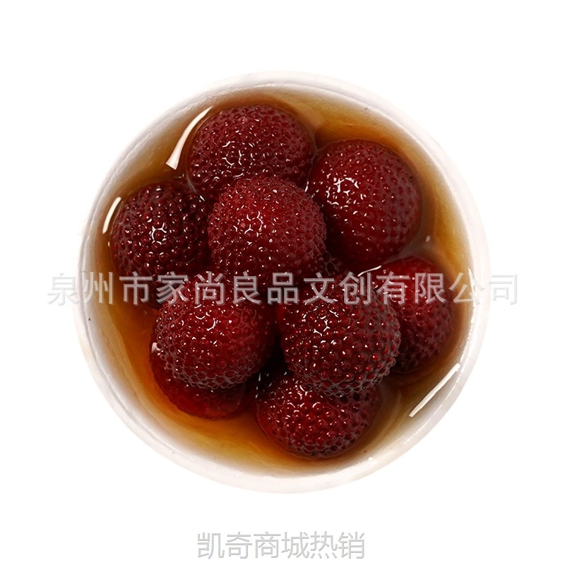 创意美食冰箱贴黄桃杨梅菠萝荔枝山楂桔子枇杷番茄水果碗大卡食玩