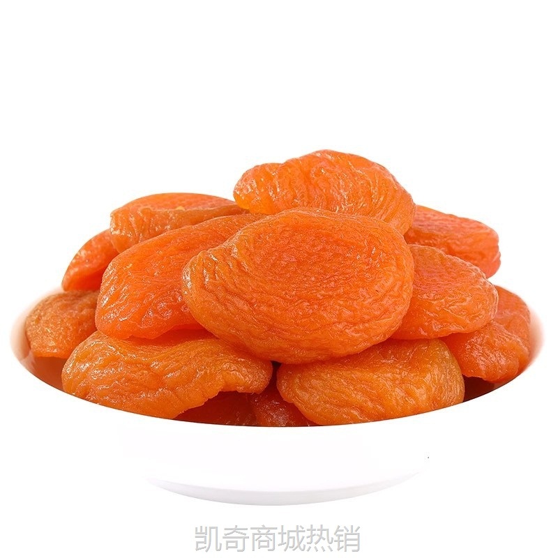 天然酸甜红杏干无核杏肉袋装500g 散装批发果干零食果脯