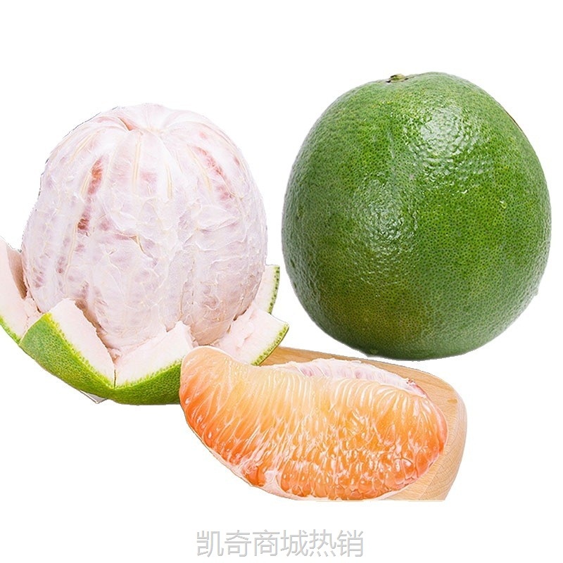 正宗泰国翡翠金柚青皮红心柚大果当季进口甜青柚孕妇新鲜水果整箱
