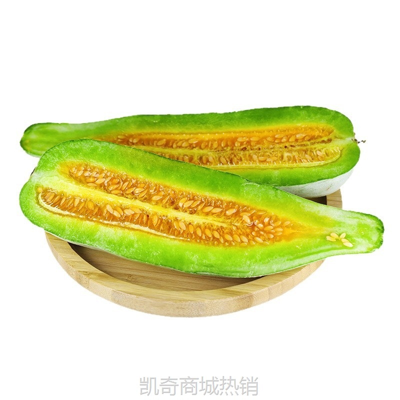 山东潍坊锦玉羊角蜜 代发/斤当季小香瓜应季新鲜水果脆香甜瓜1
