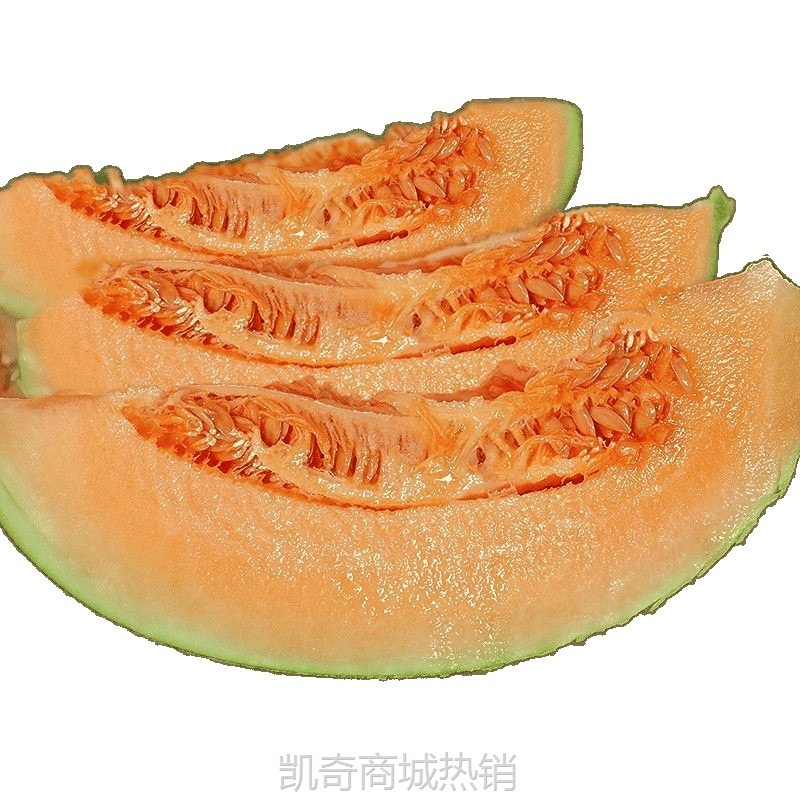 正宗海南哈密瓜玫珑蜜瓜当季新鲜冰淇淋网纹瓜新疆吐鲁番哈蜜瓜