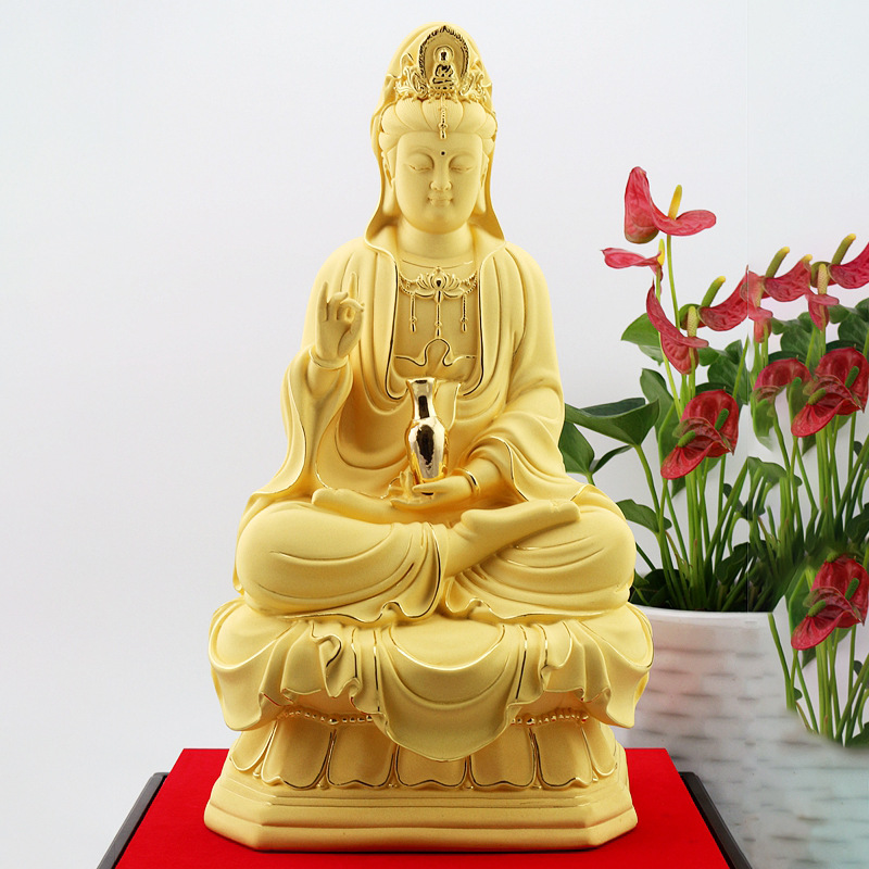1002 保平安观音 5180元 225x175x425mm