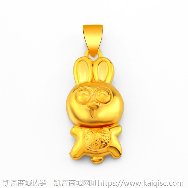 欧币金仿黄金十二生肖吊坠尾可动女铜镀24k金首饰品项链 厂家直供