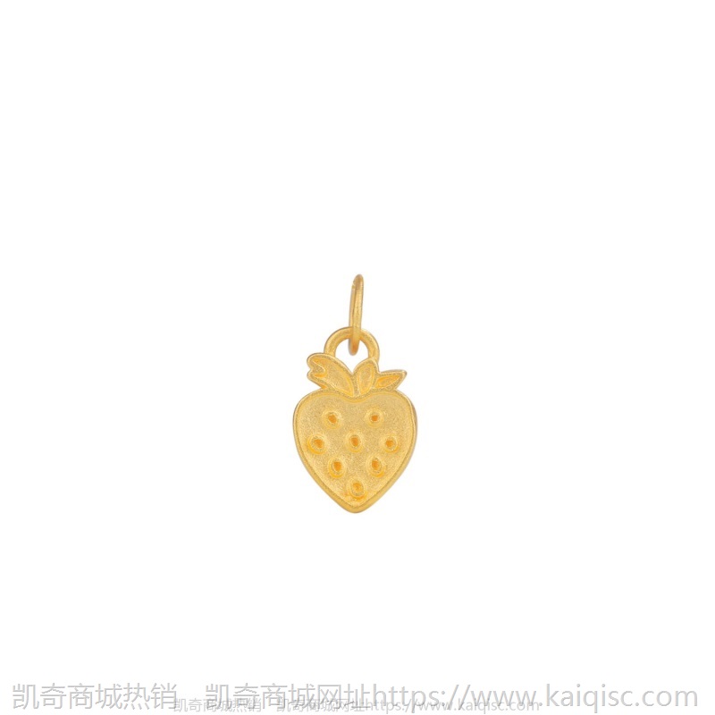 999足金黄金项链3d硬金吊坠项链0.2g起专供抖音直播基地支持代发
