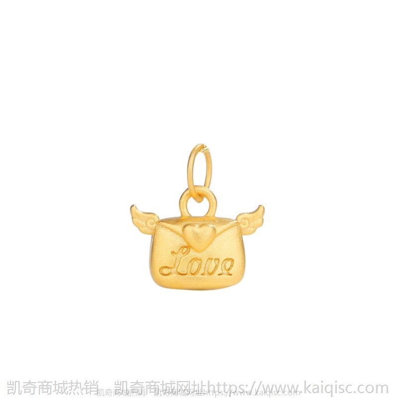 999足金黄金项链3d硬金吊坠项链0.2g起专供抖音直播基地支持代发