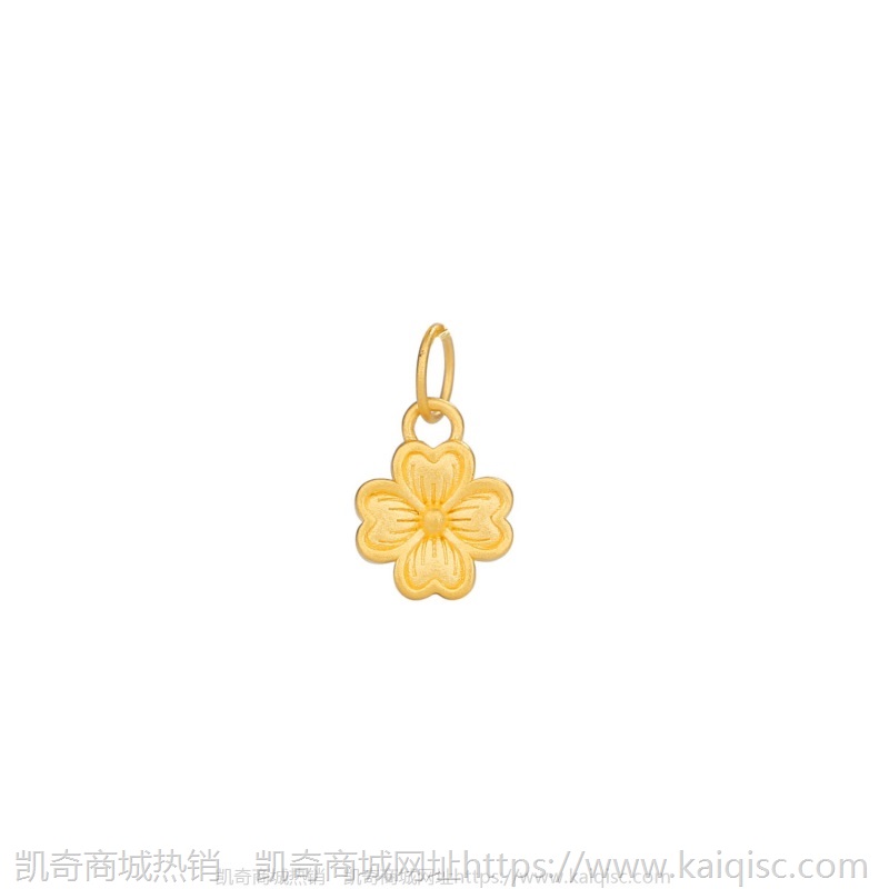 999足金黄金项链3d硬金吊坠项链0.2g起专供抖音直播基地支持代发