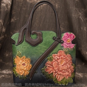 新款复古包包头层牛皮真皮女包斜挎包女单肩包女凯奇手提包女皮包