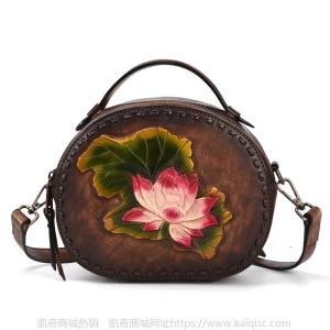 复古包树高皮手工女士手提包头层牛皮手工擦色休闲女包单肩斜挎包