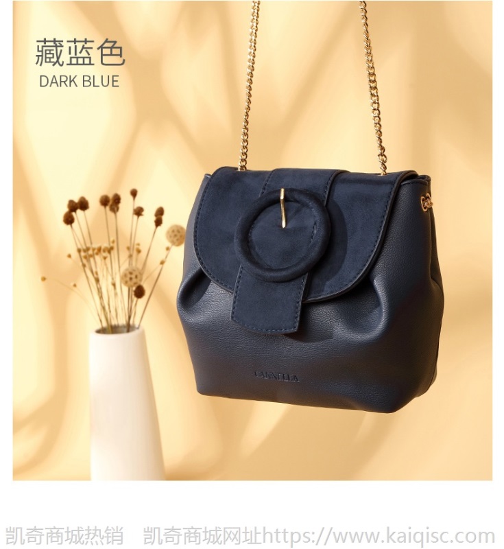 小众品牌单肩包2020新款潮百搭斜跨时尚链条女包一件代发