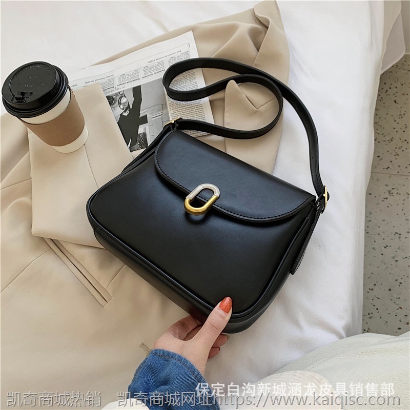 小众设计包包女2020新款潮复古简约大容量韩版女包百搭单肩斜挎包