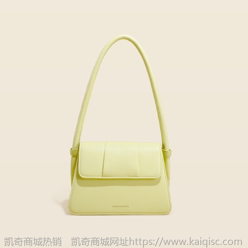 单肩包包女2021秋冬新款时尚潮流韩版真皮小众设计女包通勤腋下包