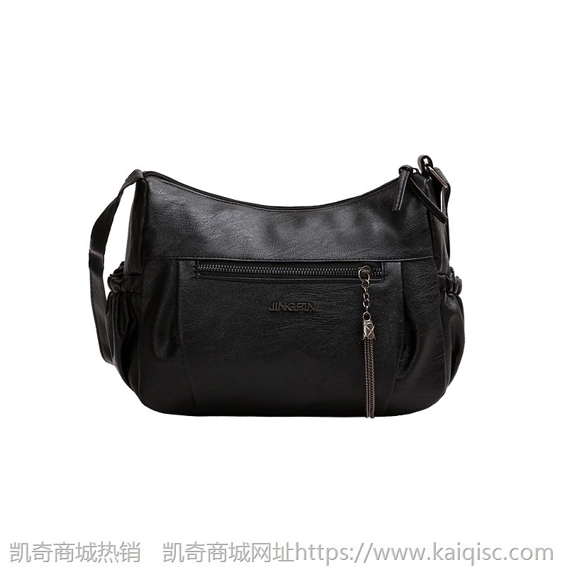 女2019新款时尚女士单肩包PU大容量流苏斜挎包潮流百搭女包包批发