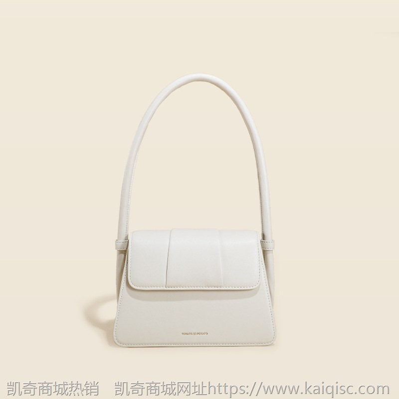 单肩包包女2021秋冬新款时尚潮流韩版真皮小众设计女包通勤腋下包