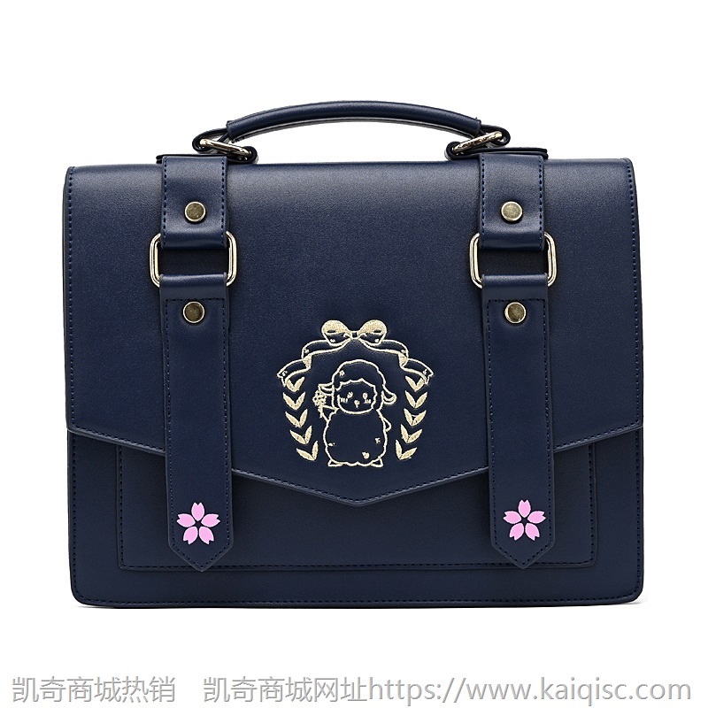 新款邮差包JK制服包校供包英伦学院复古女包手提单肩斜挎时尚百搭