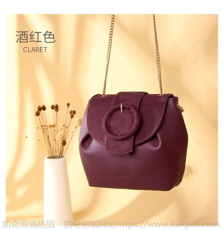 小众品牌单肩包2020新款潮百搭斜跨时尚链条女包一件代发