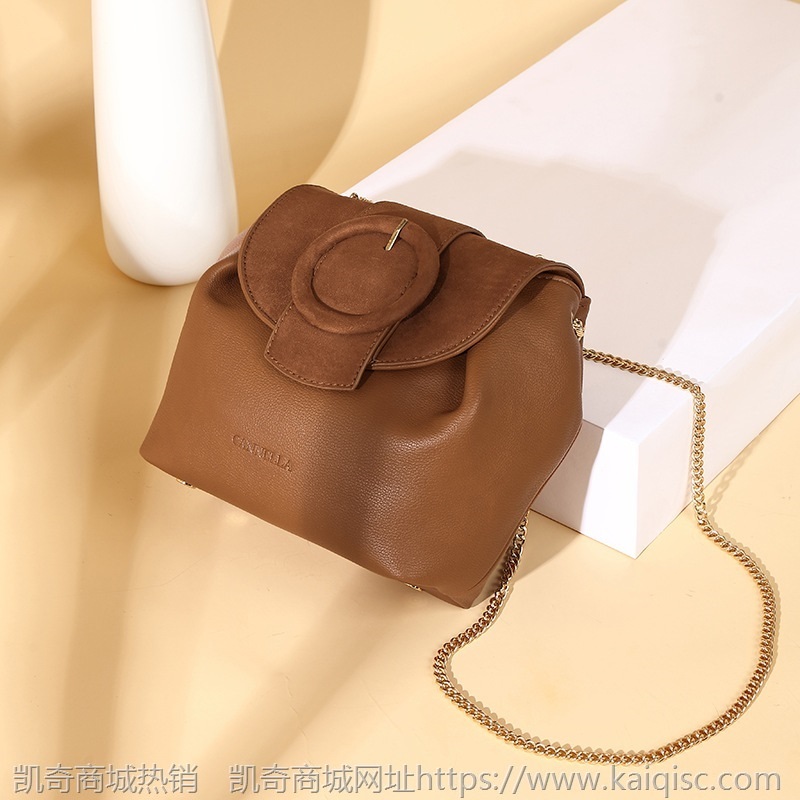 小众品牌单肩包2020新款潮百搭斜跨时尚链条女包一件代发