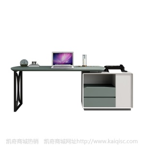 转角书桌简约现代办公桌电脑桌意式极简轻奢创意书房家具套装组合