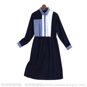 2021春装新款大码女装宽松连衣裙胖妹妹m洋气减龄休闲裙子女10972