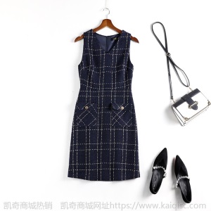 2021春季连衣裙套装女装背带裙两件套胖妹妹mm外套显瘦洋气7919