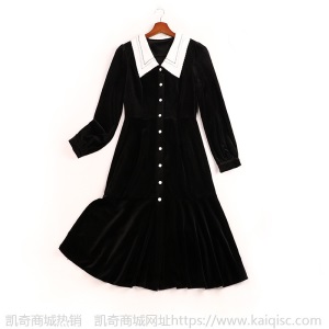 大码女装胖妹妹mm法式复古连衣裙2021年春季显瘦减龄裙子11309