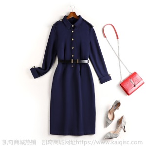10864大码女装欧洲站气质风衣2021春季新款胖mm洋气时尚女士外套