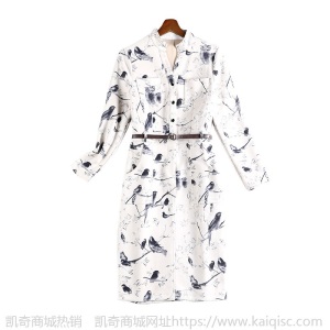 春季2021年新款大码女装复古肥mm中长款连衣裙胖妹妹洋气10873