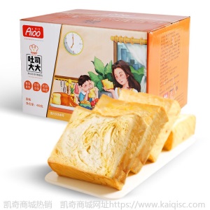 爱一百手撕吐司面包蛋糕方便早餐食品代餐三明治切片面包原味整箱