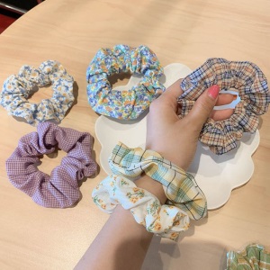 ins简约少女爱心大肠发圈女网红丸子头发绳韩国可爱肥肠头绳发饰