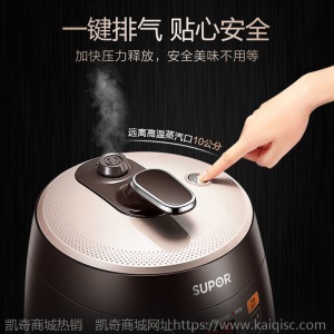 苏泊尔电压力锅5L升智能高压锅家用电饭煲电饭锅全自动50YC9001Q