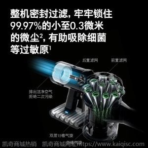 正品国行(Dyson)戴森V8FluffyOrigin家用手持无线吸尘器大吸力