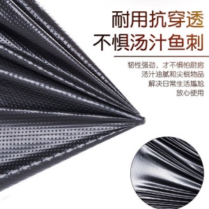 【加大加厚】垃圾袋家用加厚手提式背心黑色厨房中大号塑料袋批发【3月31日发完】