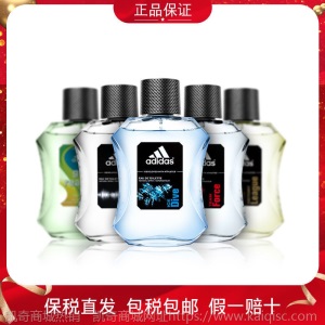 阿迪达斯(Adidas)男士运动淡香水100ML冰点天赋征服荣耀