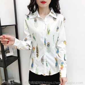 【高端品质】衬衫女长袖气质2020春季上衣新款衬衣女中老年妈妈装