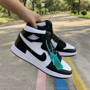 乔一aj1男鞋高帮篮球鞋aj1女高帮板鞋全明星黑白熊猫蒂芙尼绿烟灰