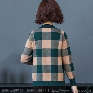 中年妈妈秋装外套2020新款棒球服洋气高贵开衫中老年春秋装短上衣