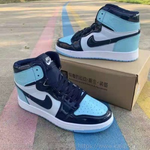 乔一aj1男鞋高帮篮球鞋aj1女高帮板鞋全明星黑白熊猫蒂芙尼绿烟灰