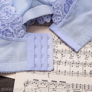 套装/单件内衣女无钢圈女士性感上托聚拢调整型薄款美背胸罩文胸