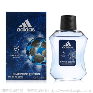 阿迪达斯(Adidas)男士运动淡香水100ML冰点天赋征服荣耀